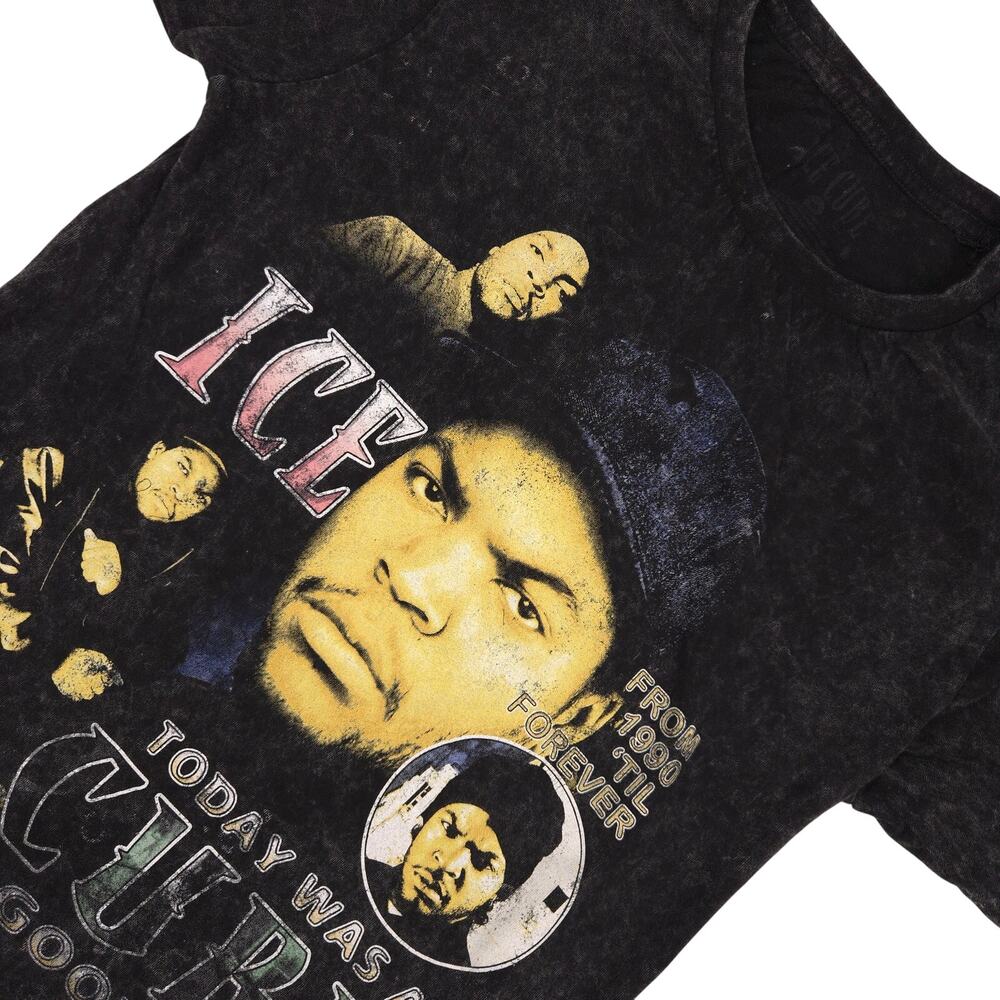 Ice Cube Today Was A Good Day Graphic T-Shirt Rap Hip Hop Photo Collage Tee EUC